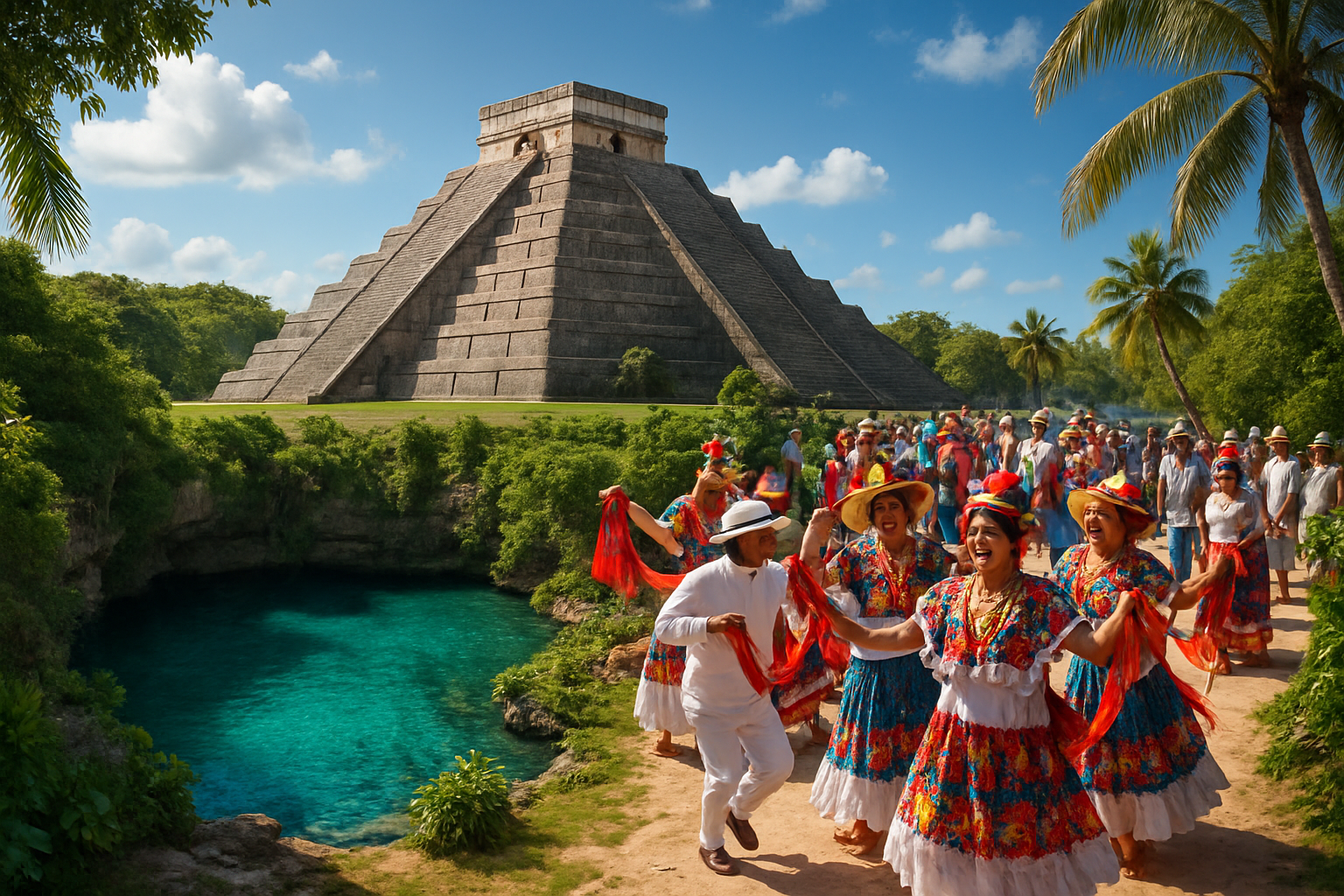 explorez les trésors du yucatán au mexique en 2025 : sites mayas, cenotes incroyables et plages paradisiaques vous attendent pour une aventure culturelle et naturelle inoubliable.