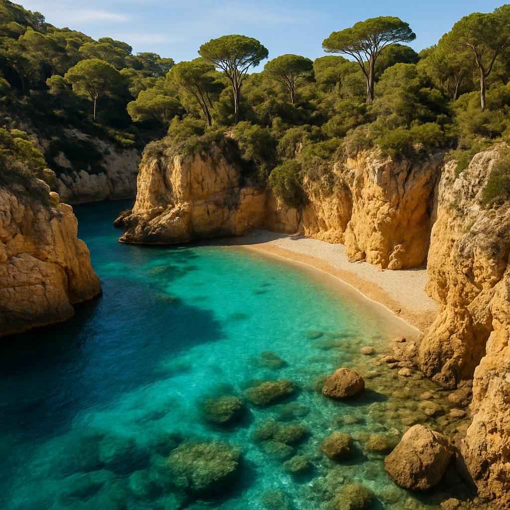 découvrez la crique naturiste de la mirandole à cannes, un havre de paix où se mêlent nature préservée et baignade en toute liberté. profitez d'un cadre naturel idyllique pour vous ressourcer au bord de la mer méditerranée.