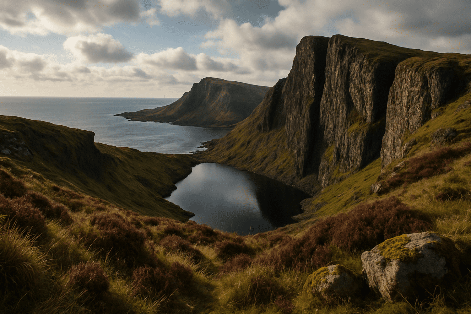 découvrez l'île de skye en écosse, un paradis naturel avec ses falaises spectaculaires, ses lochs mystérieux et une nature brute à couper le souffle. une destination incontournable pour les amoureux de la randonnée et de paysages sauvages.