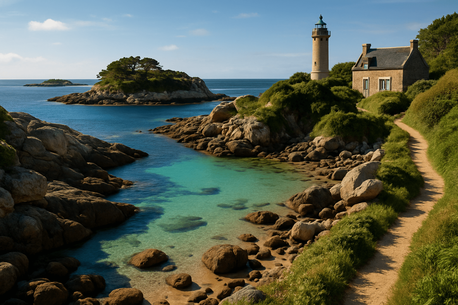 Moribhan Les plus beaux endroits du Morbihan – Îles, criques et patrimoine ...