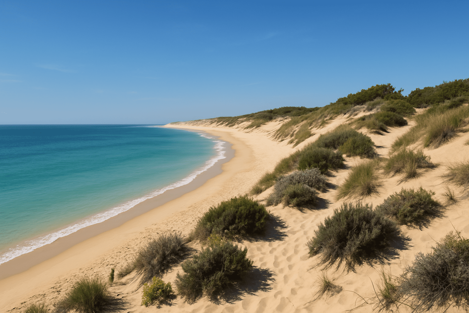 découvrez la plage de la torchère, un havre de nature sauvage où la mer turquoise s'étend à l'infini. parfait pour les amoureux de paysages préservés et de détente au bord de l'eau.