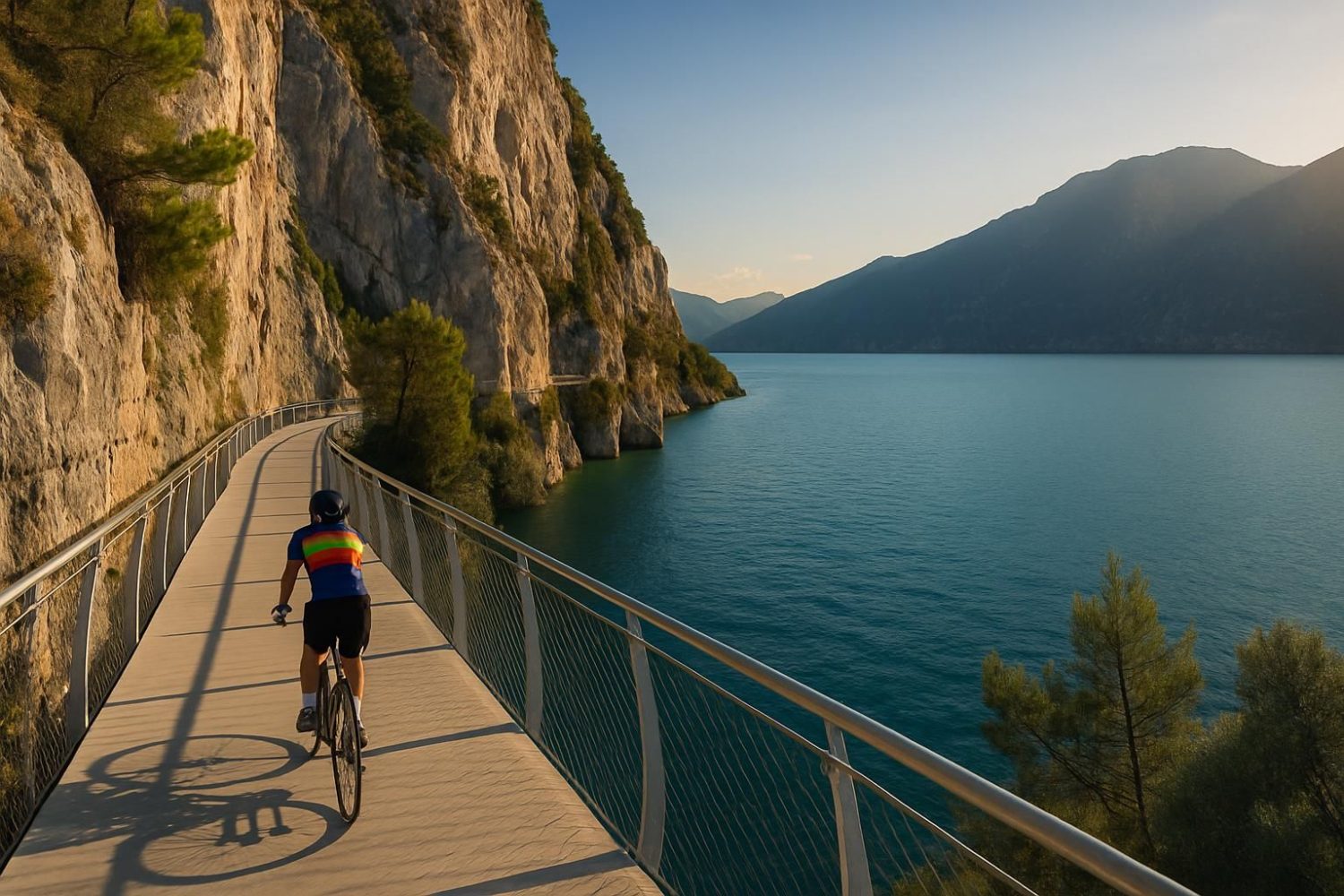 découvrez la ciclopista del garda, la piste cyclable la plus spectaculaire d’italie, offrant des vues à couper le souffle le long du lac de garde pour une expérience inoubliable à vélo.
