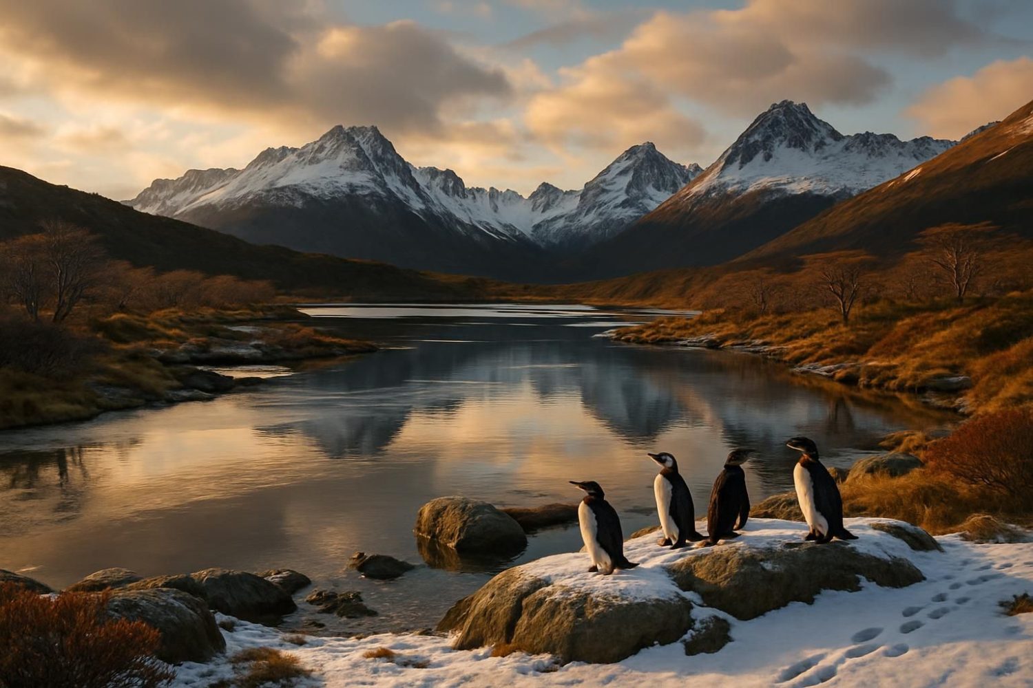 explorez terre de feu, la région la plus australe du monde, et découvrez ses paysages uniques, sa faune exceptionnelle et son histoire fascinante.