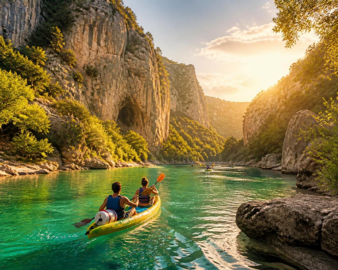 découvrez la descente de l'ardèche en canoë avec bivouac, une aventure nature unique proposée par loulou bateaux. profitez d'une expérience authentique au cœur des paysages préservés.
