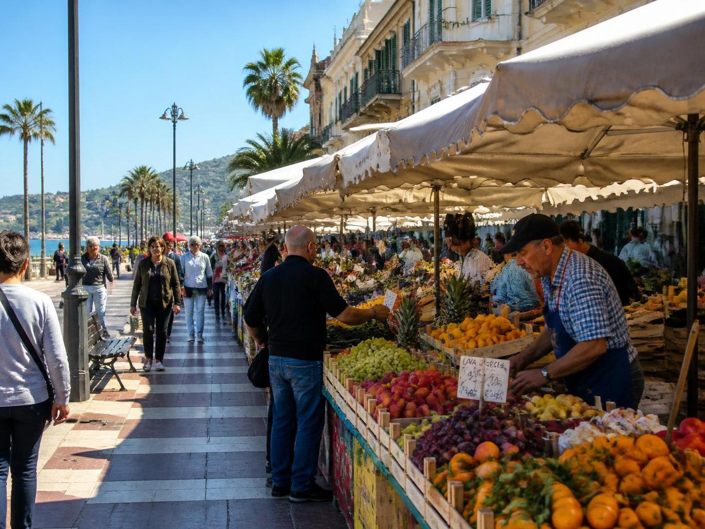 découvrez le marché de bordighera : son emplacement idéal, les jours d'ouverture et les spécialités locales à ne pas manquer pour une expérience authentique.