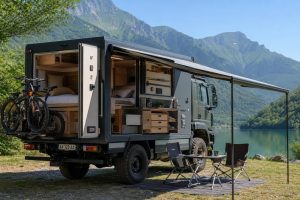 Découvrez tout ce qu'il faut savoir sur le camion camping-car pour des voyages sans compromis, alliant confort, autonomie et liberté sur la route.
